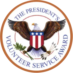 The President's Volunteer Service Awared